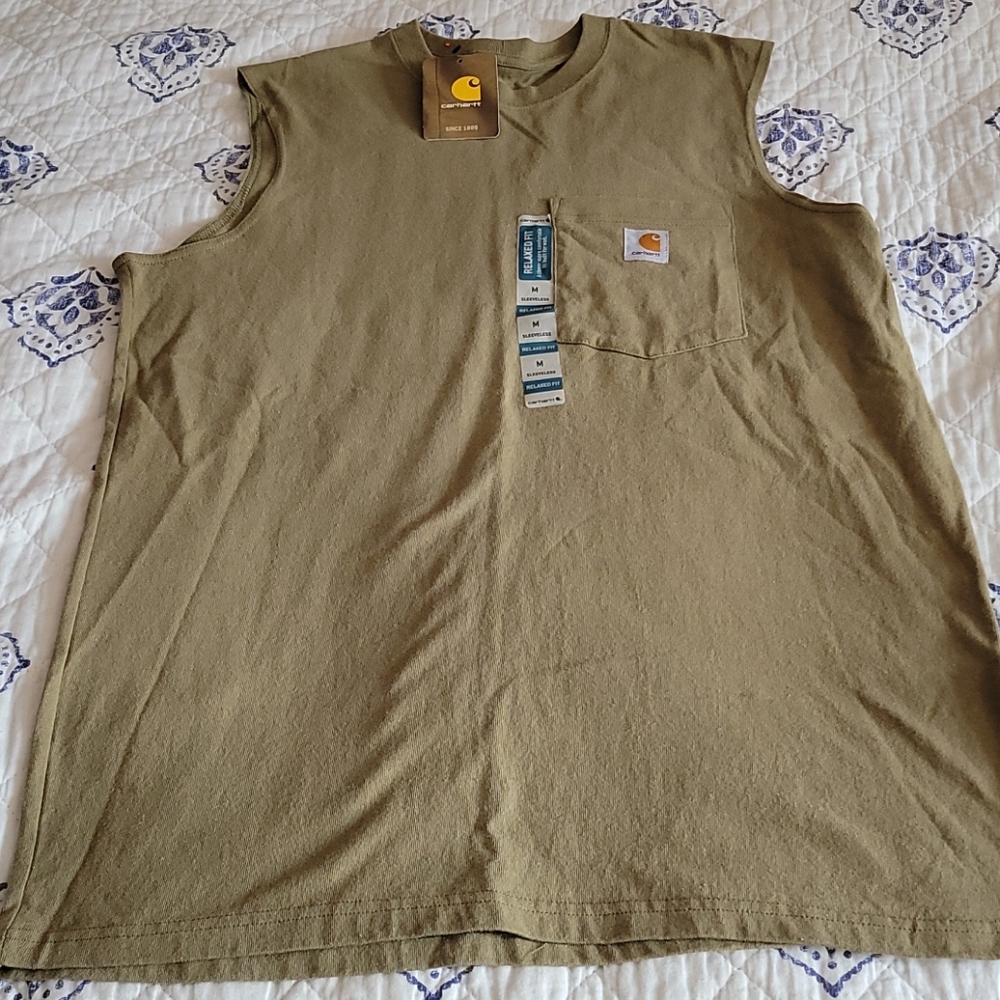 NWT Carhartt Sleeveless T-Shirt Sz M